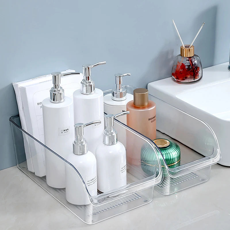 Clear Fridge Organizer Drawer Bins – Set of 2, 3 or 4 Fridge Storage Bins Axl