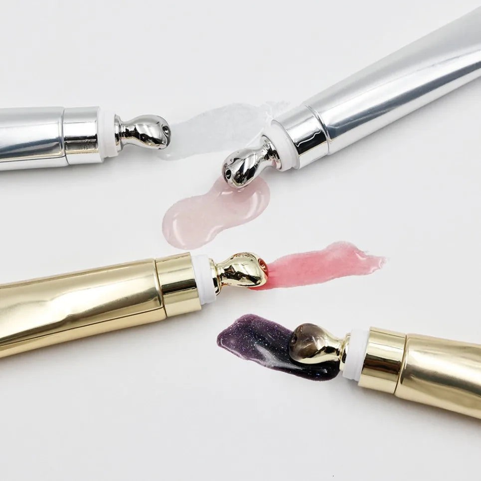 Vegan Lip Oil 15ml Squeeze Tube – Private Label Plumping Gloss Lip Oil Gloss Axl