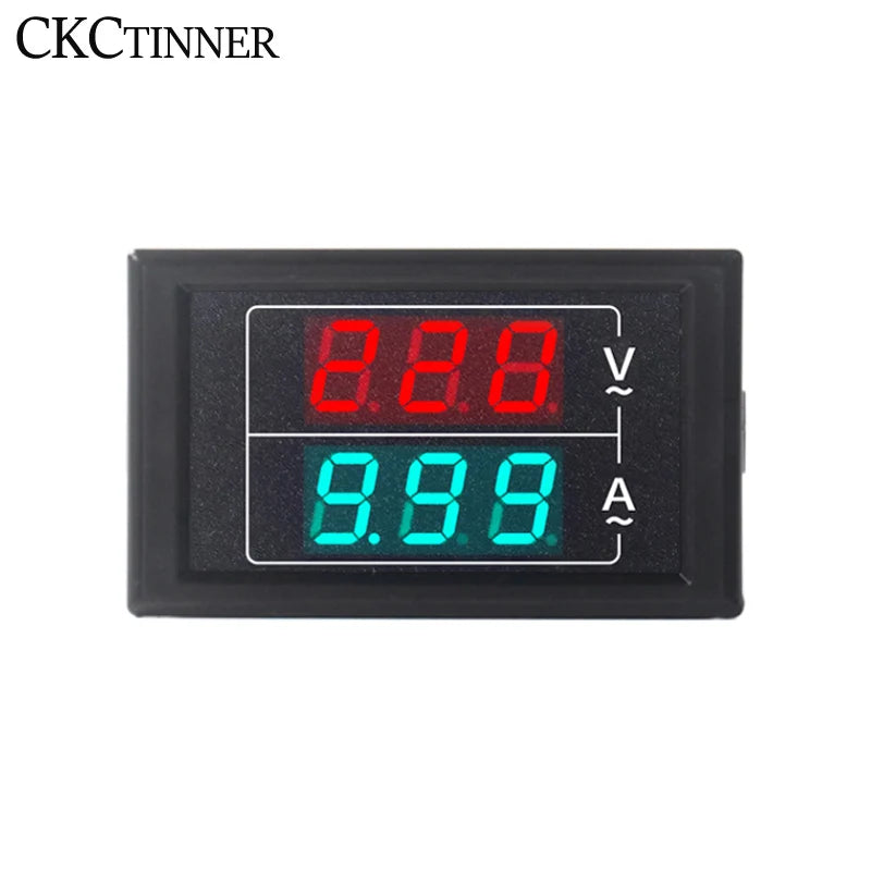 CKCTINNER D85-5035VA LED Digital Voltmeter Ammeter AC Panel Meter Digital Panel Meter Axl