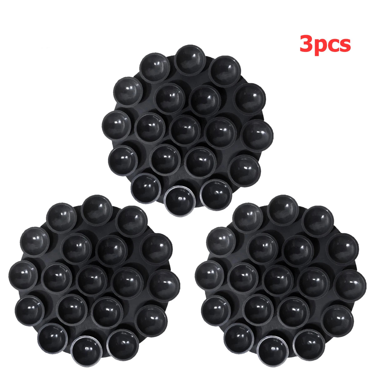 Silicone Suction Cup Phone Holder – Double-Sided Wall Mount Phone Suction Mount Axl 3PCS