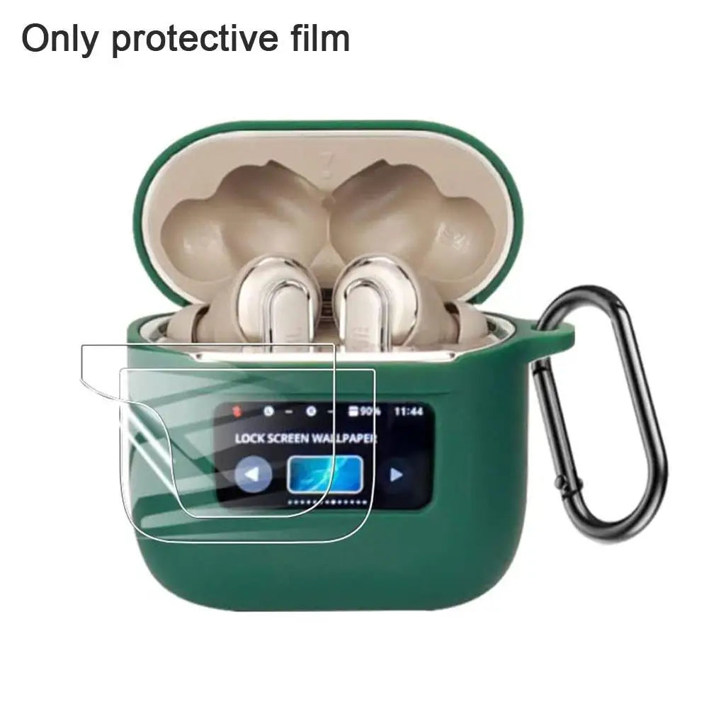 TPU Screen Protector for JBL Tour Pro 2 – Clear Anti-Scratch Film Earphone Screen Protector Axl For JBL TOUR PRO 2 CN