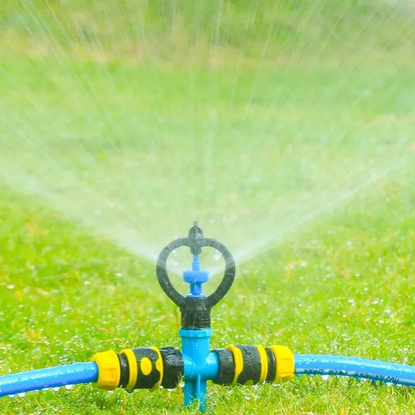 Round Wheel Automatic Rotating Garden Sprinkler Garden Sprinkler Axl