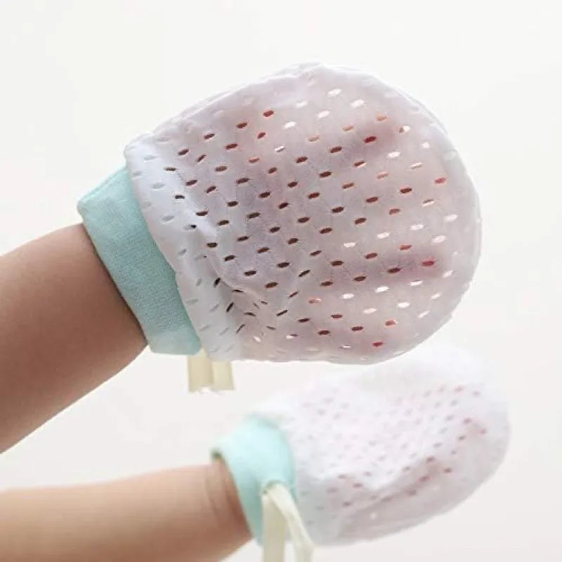 Baby Anti-Scratch Mittens 8 Pairs – Breathable Mesh Gloves 0-1Y Baby Mittens Axl