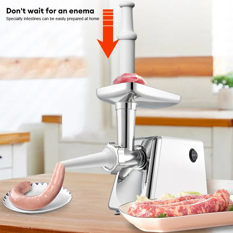 BALASHOV Electric Meat Grinder & Sausage Stuffer – Heavy Duty Electric Meat Grinder Axl