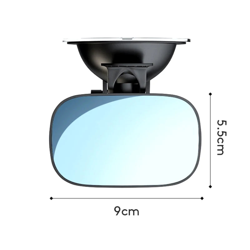 2-in-1 Baby Car Mirror – Wide Angle Convex Rearview Safety Baby Car Mirror Axl