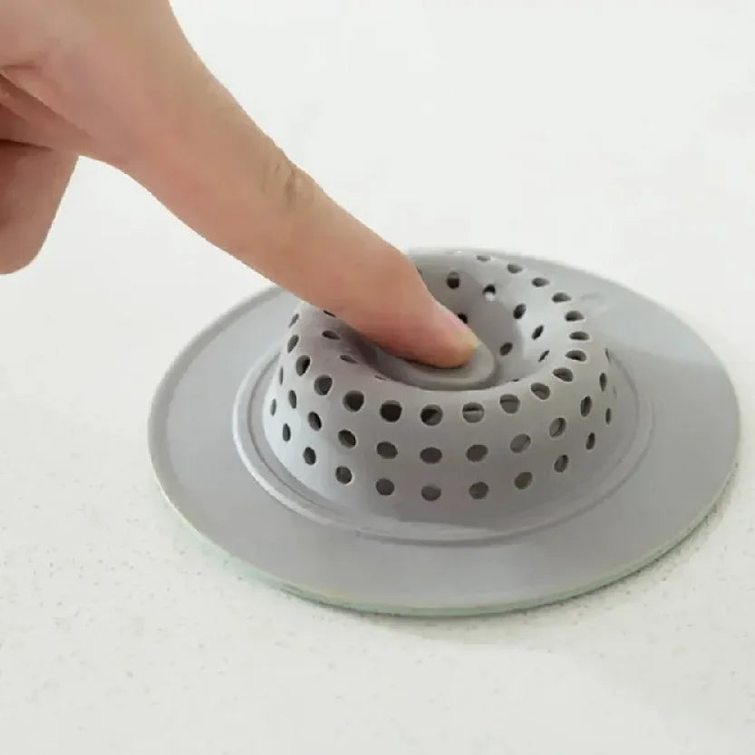 Silicone Sink Strainer – Anti-Clog Hair & Drain Filter Sink Drain Strainer Axl