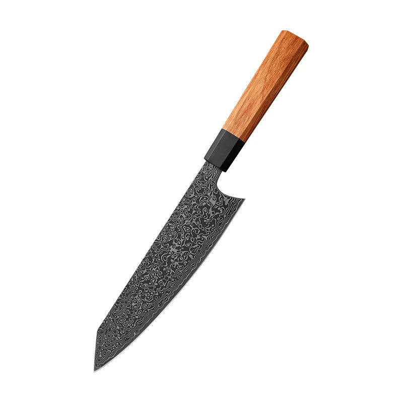InLeung Kiritsuke Chef Knife – Damascus Steel 20.6cm Damascus Chef Knife Axl Cleaver Knife