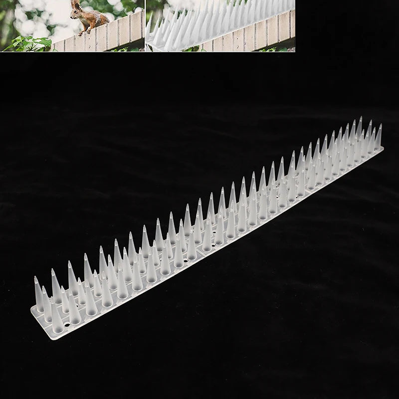 Transparent Plastic Bird Repellent Spikes | Garden Fence Deterrent Bird Deterrent Spikes Axl