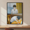 I Want to Eat Your Pancreas Anime HD Poster | Wall Sticker Anime Art Poster Axl White3 50X70cmNoframe