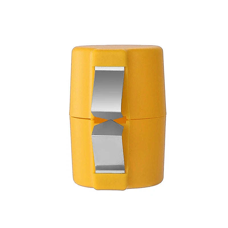 Handheld Eggshell Opener – Portable Egg Cracker for Baking Egg Cracker Tool Axl Yellow