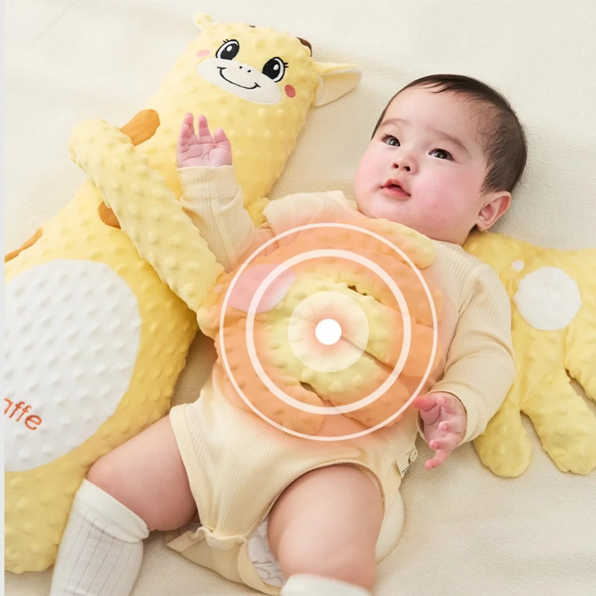 Infant Sleep Patting Toy – Animal Cushion for Babies 0–12M Baby Sleep Toy Axl