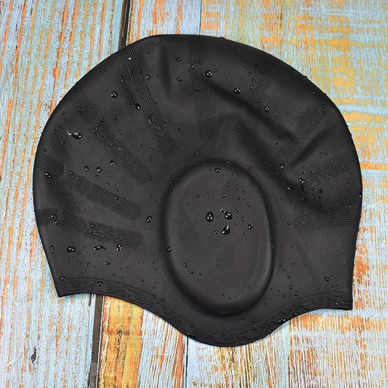 Adults Silicone Swimming Cap – Waterproof & Ear Protection Silicone Swim Cap Axl