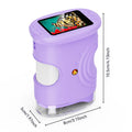 Kids Handheld Digital Microscope – 1000X HD & 2-Inch Screen Kids Digital Microscope Axl Pink