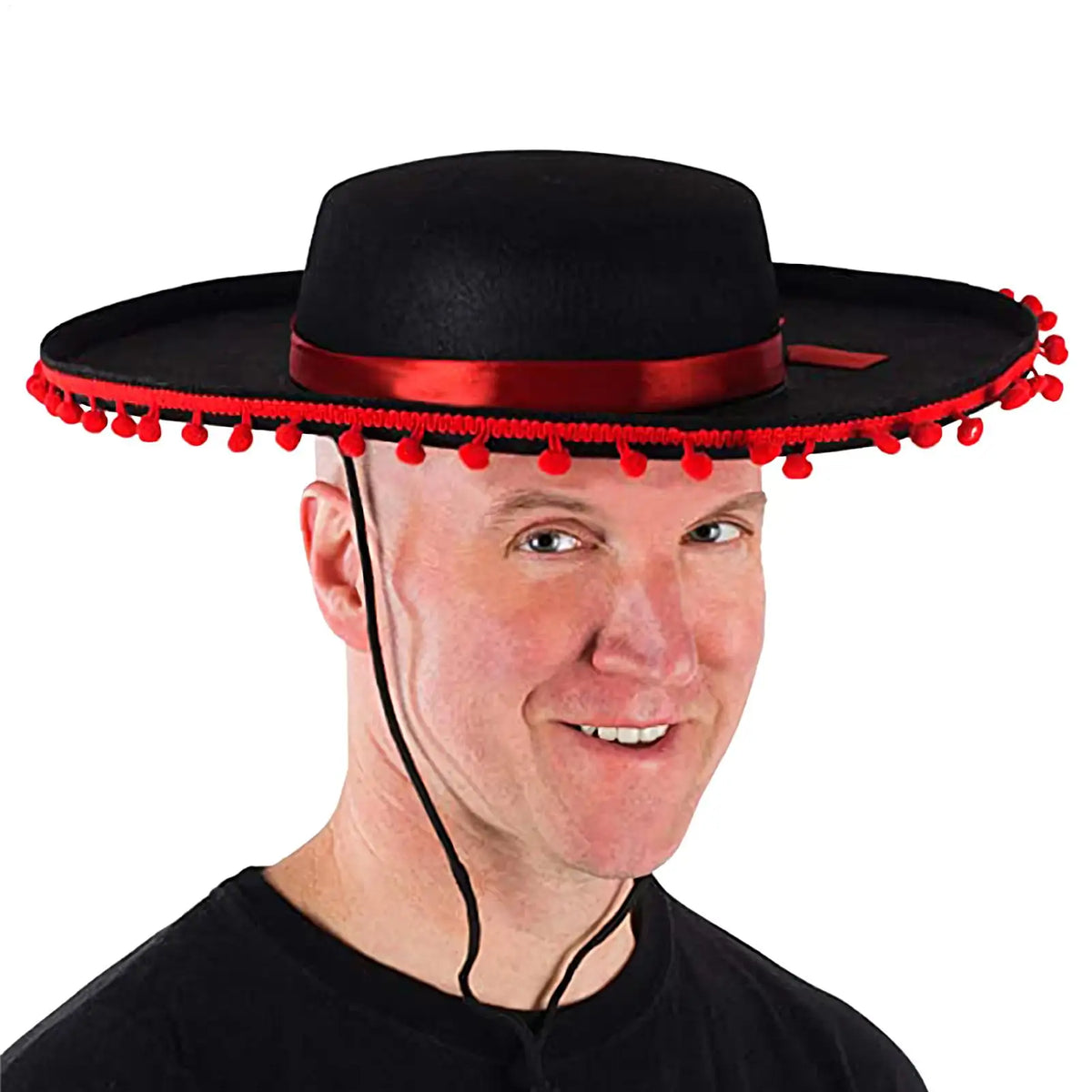 Mexican Sombrero Hat – Wide Brim Flamenco Cosplay Costume Costume Sombrero Hat Axl