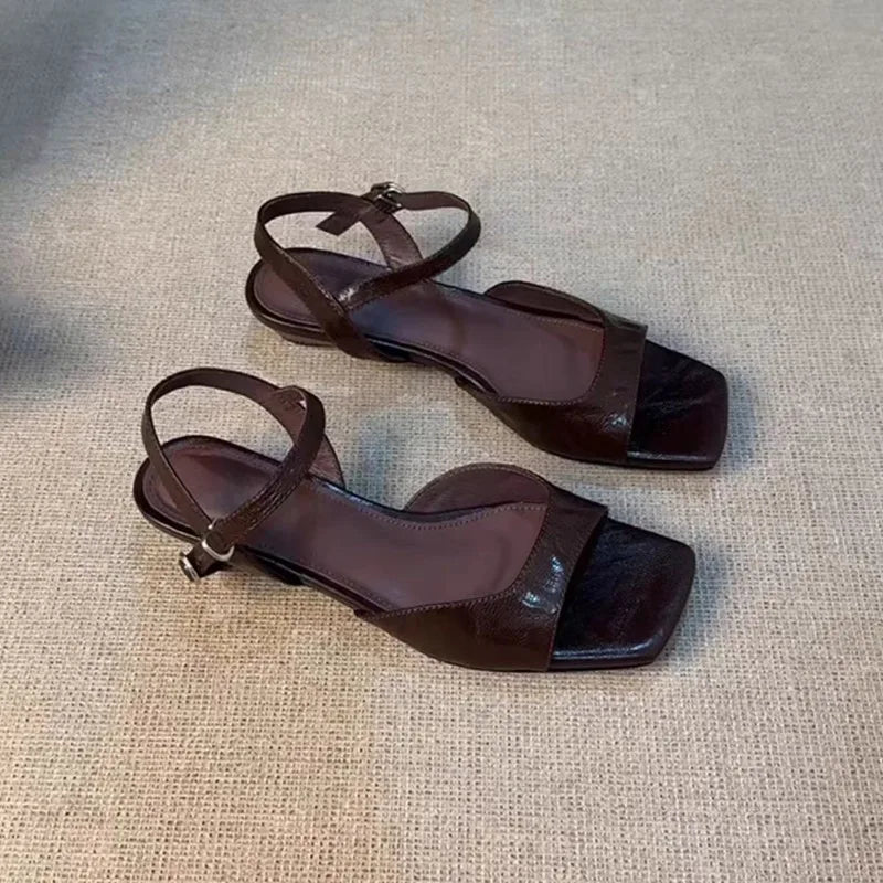 Women's Low Heel Square Heel Sandals – Office & Casual EU 35–42 Women's Sandals Axl