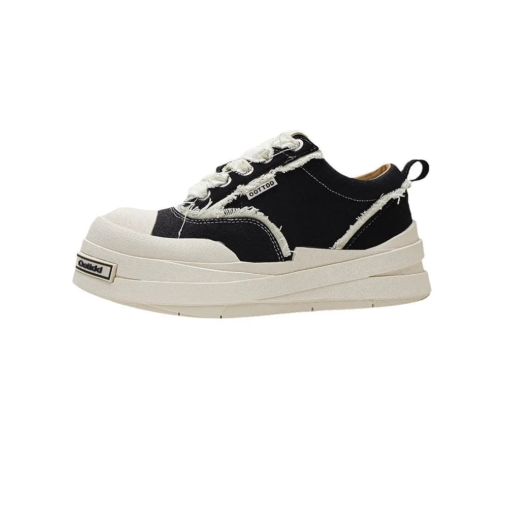 Women's Platform Wedge Sneakers – Lace-Up Casual Trainers Platform Wedge Sneakers Axl