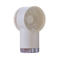 400ml Water Mist Cooling Desk Fan with LED Light & USB-C Mist Desk Fan Axl White
