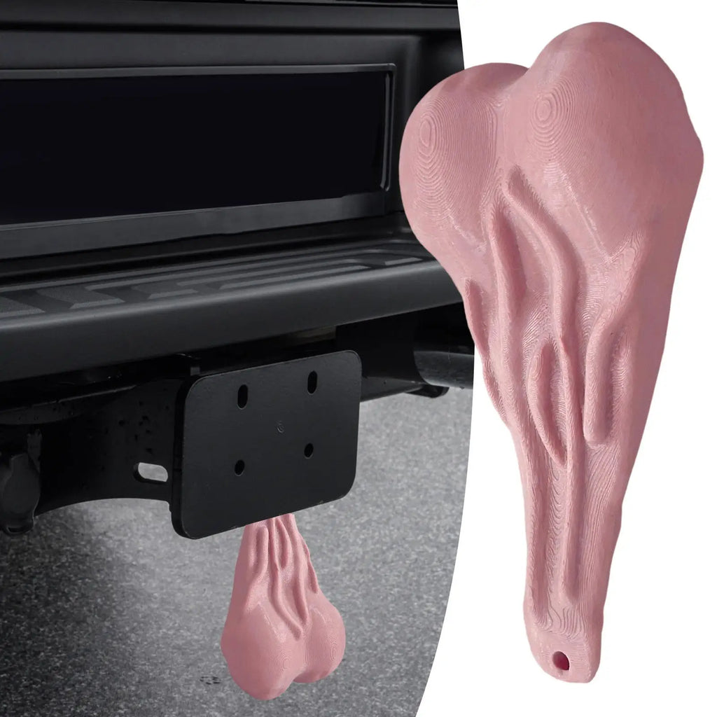 Truck Bumper Ball Nuts – Funny Vehicle Ornament Gag Gift Bumper Ornament Axl
