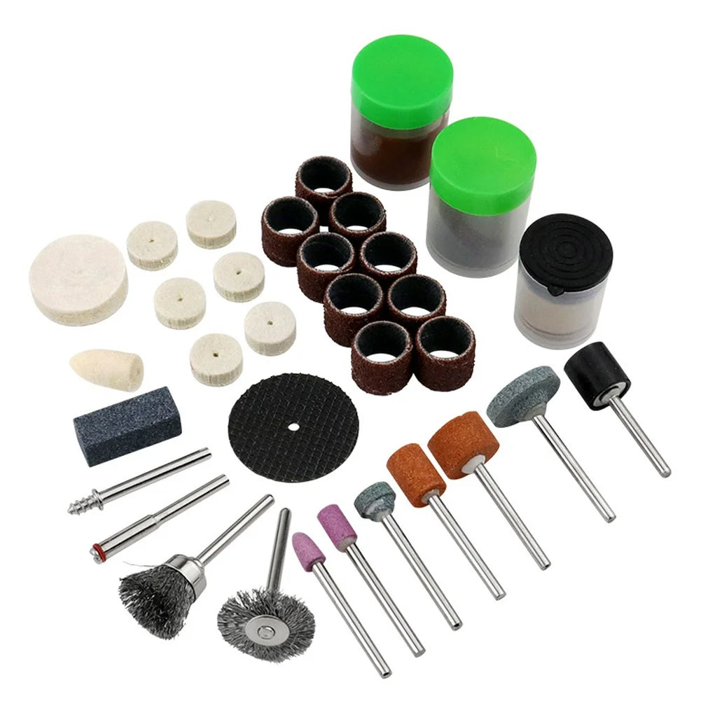 Rotary Tool Accessory Set – Sanding, Grinding & Polishing Kit Rotary Tool Accessory Kit Axl