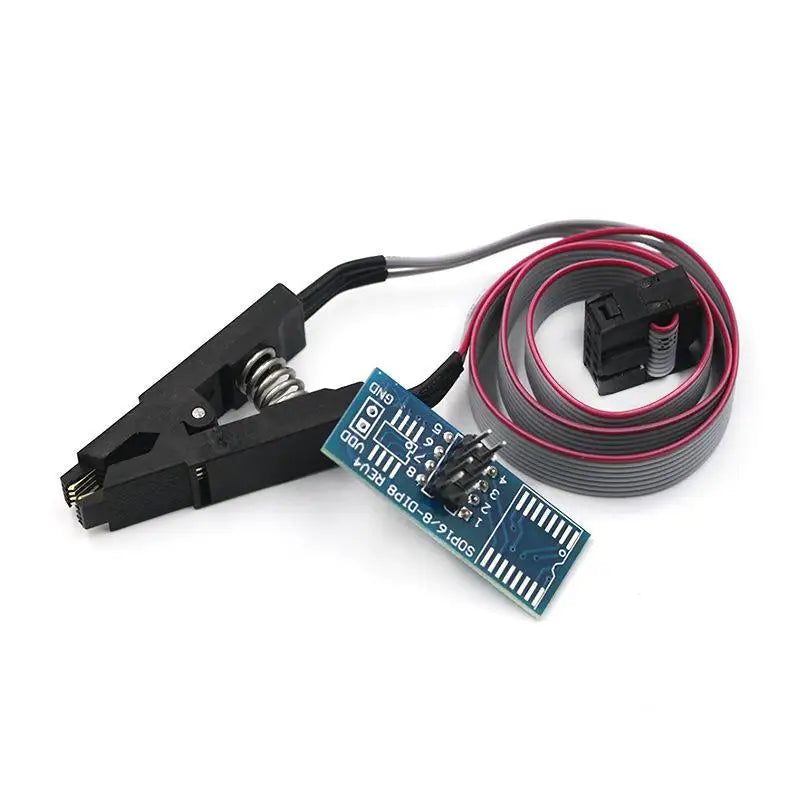 CH341A USB BIOS Programmer + SOP8 Test Clip for EEPROM Flash USB IC Programmer Axl