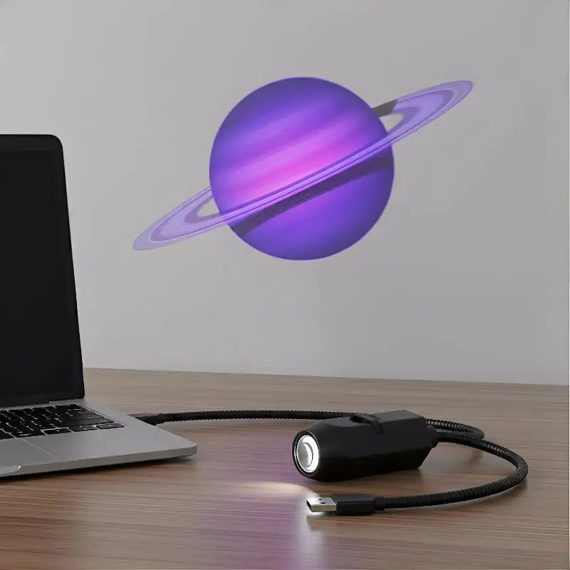 360° USB Starry Sky Projector Night Light – Kids Bedroom LED LED Projector Night Light Axl