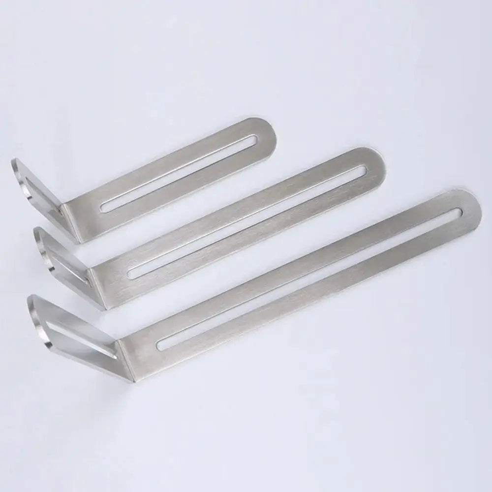90° Stainless Steel Angle Bracket L-Shape Corner Brace Support Corner Bracket Brace Axl