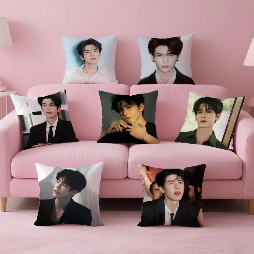 Zhang Linghe Cushion Cover – Double-Sided Printed Pillow Cover Decorative Pillow Cover Axl