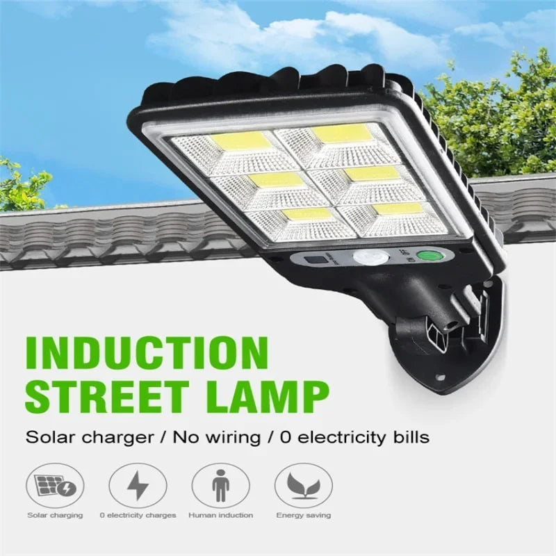 COB LED Solar Wall Light – Outdoor Motion Sensor Security Lamp Solar Security Light Axl