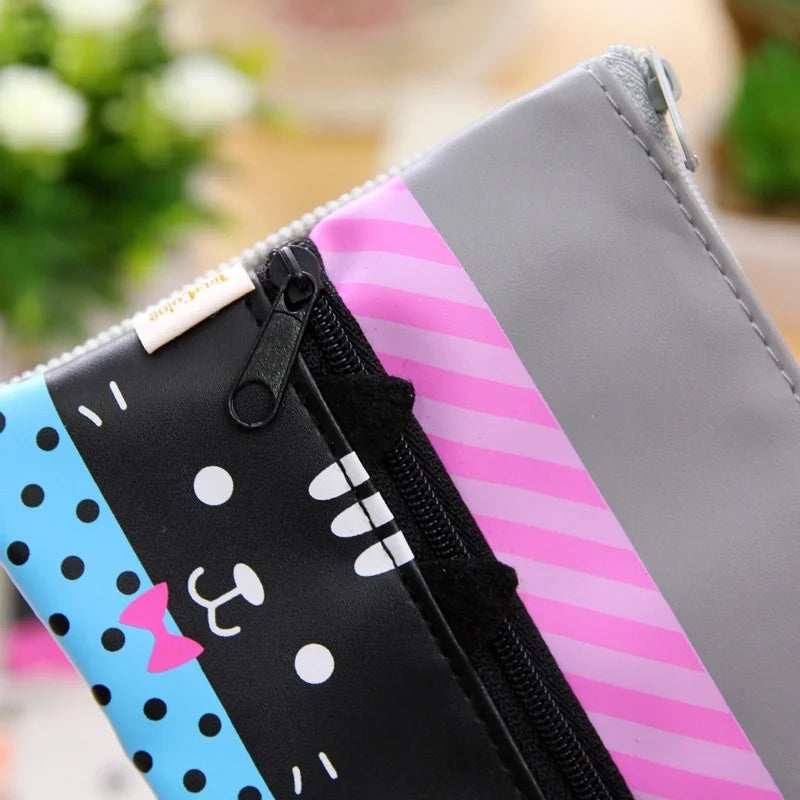 Kawaii Pencil Case – Cute Fabric Pouch for School Stationery Pencil Case Axl