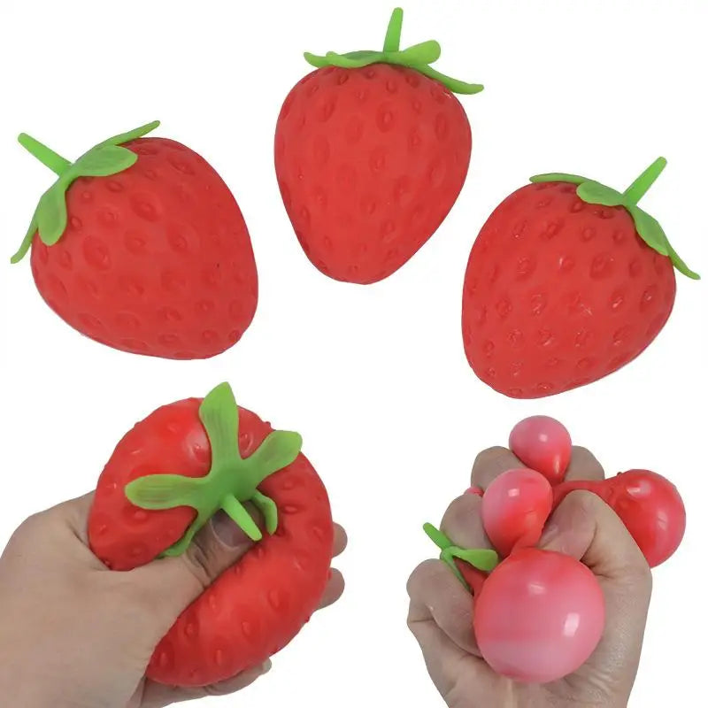Strawberry Squeeze Fidget Toy – Slow Rebound Squishy for Kids & Adults Squishy Fidget Toy Axl