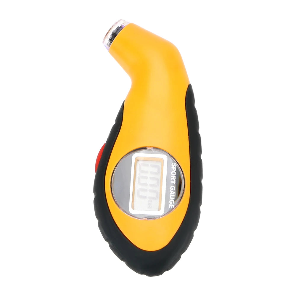 Digital LCD Tire Pressure Gauge – Car & Motorcycle Tyre Meter Tire Pressure Gauge Axl