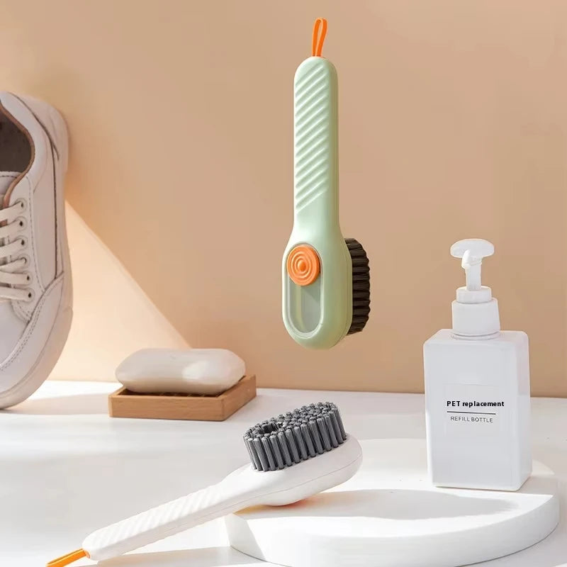 Automatic Liquid Dispensing Shoe & Clothes Cleaning Brush Shoe Cleaning Brush Axl