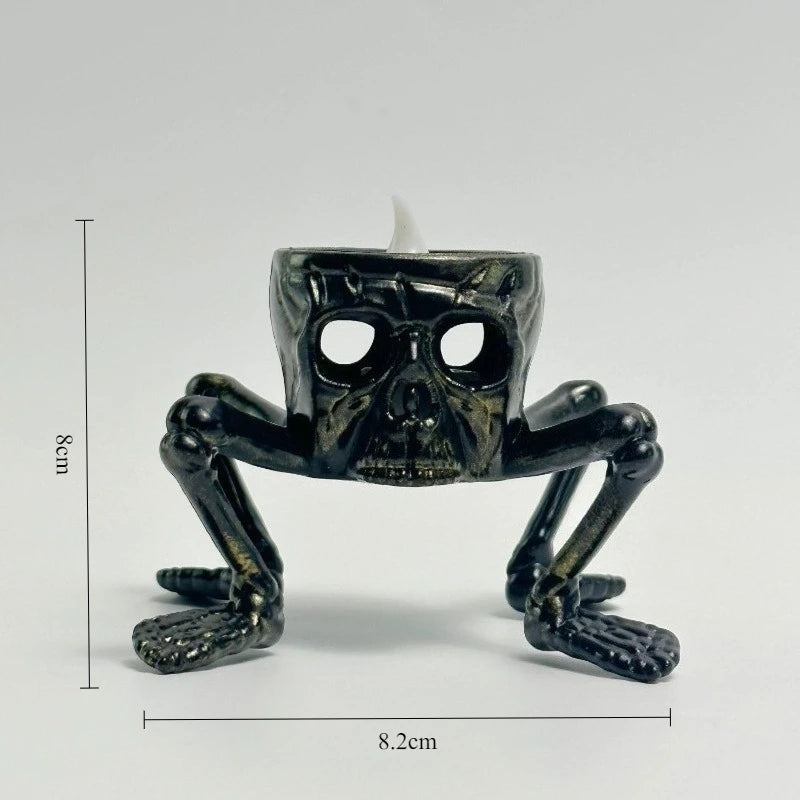 Modern Skull Night Light Figurine – Desktop Decor Ornament Decorative Night Light Axl Skull Night Light