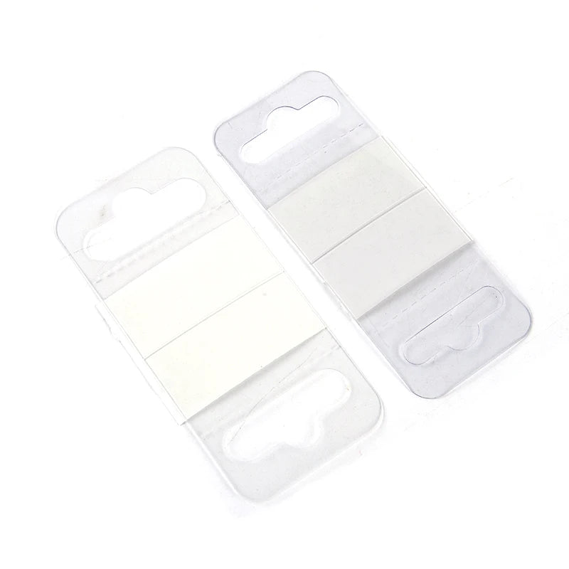 100 PCS PVC Adhesive Hang Tag Hooks – Retail Display Hangers Retail Display Hooks Axl