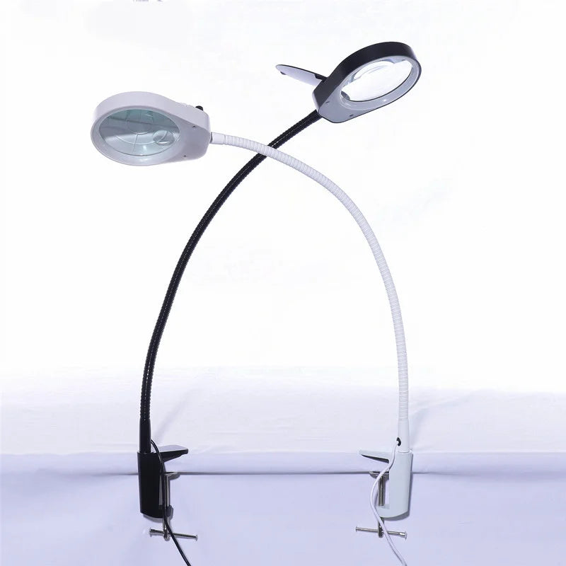 HD LED Magnifying Desk Lamp – PCB & Circuit Board Repair Magnifying Desk Lamp Axl black 10X 20X