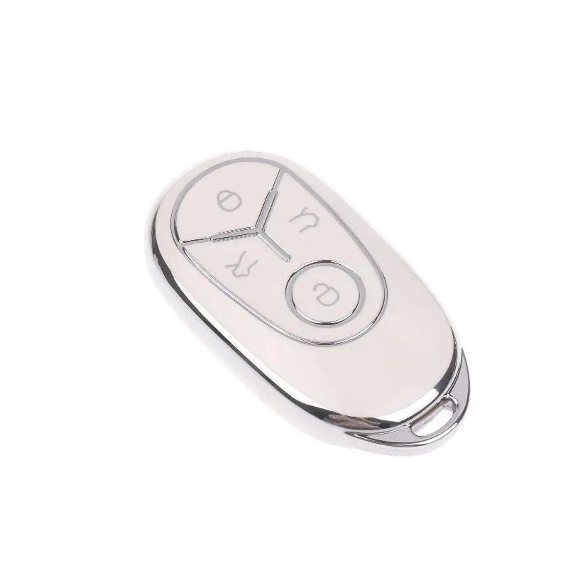 TPU Car Key Cover for Star Wish Youth Dream Edition – 1 Pc Car Key Cover Axl White
