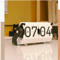 Metal Flip Desk Clock – Silent Aesthetic Digital Alarm Clock Flip Desk Clock Axl Style-A