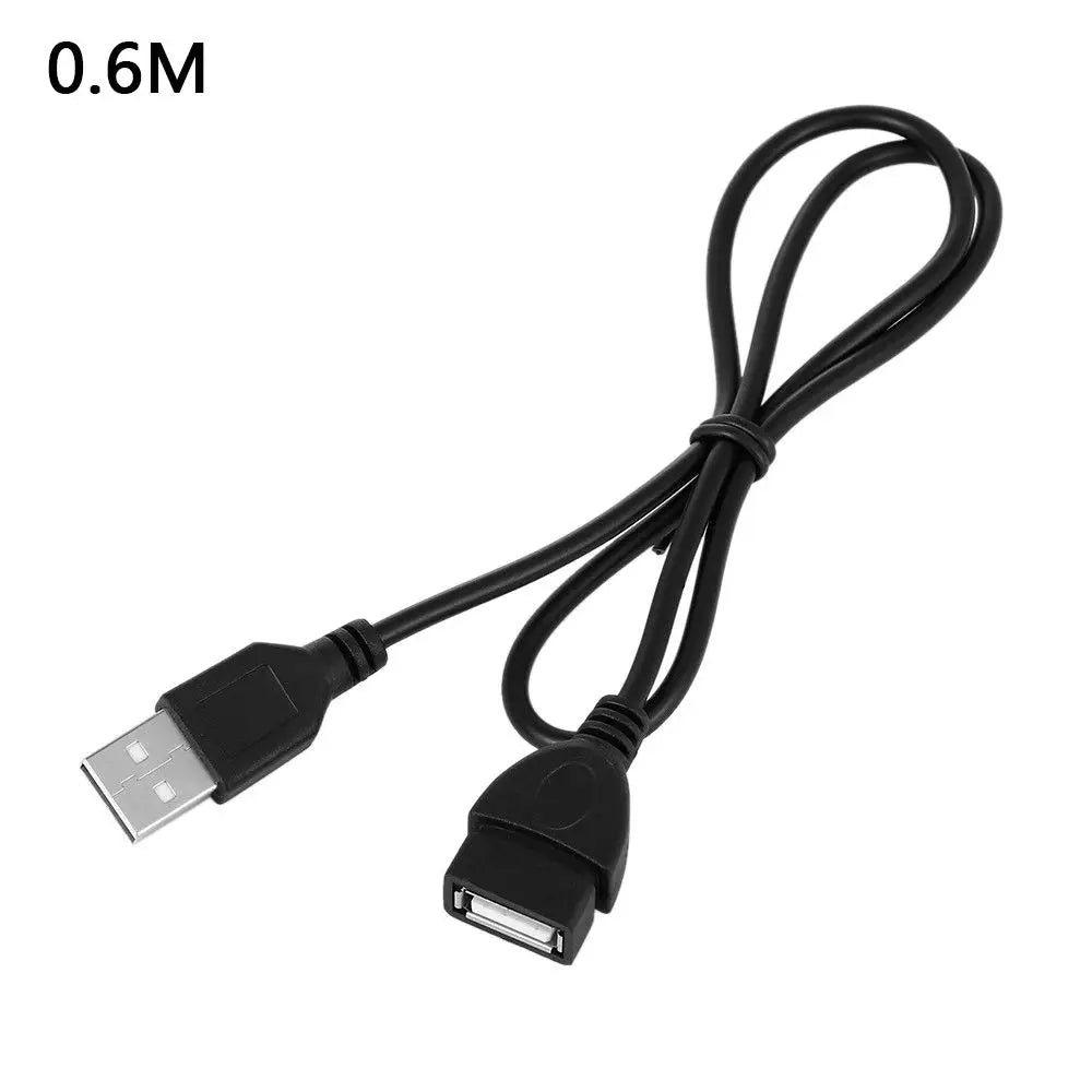 USB 2.0 A Male to Female Extension Cable – 0.6M to 5M USB Extension Cable Axl 0.6M