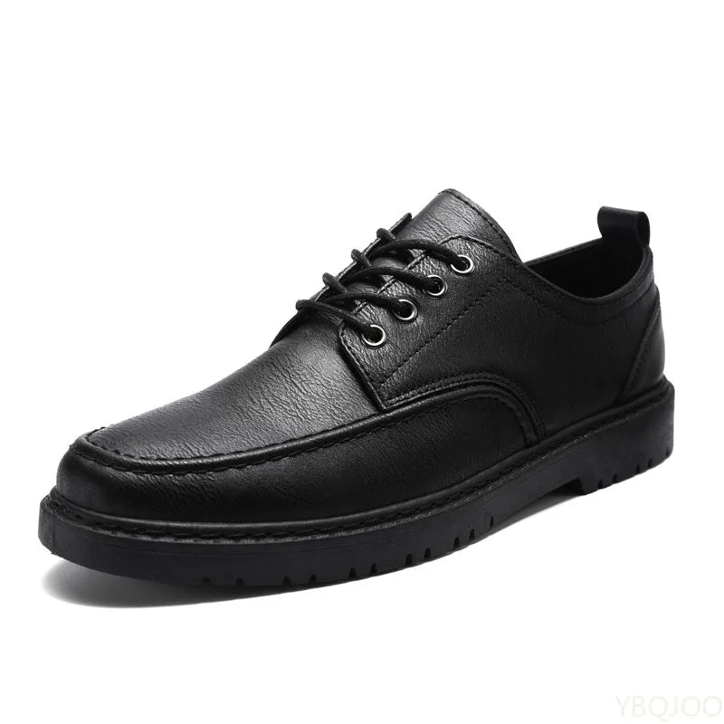 YBQJOO Men's Oxford Dress Shoes – Lace-Up Business Casual Men's Oxford Shoes Axl