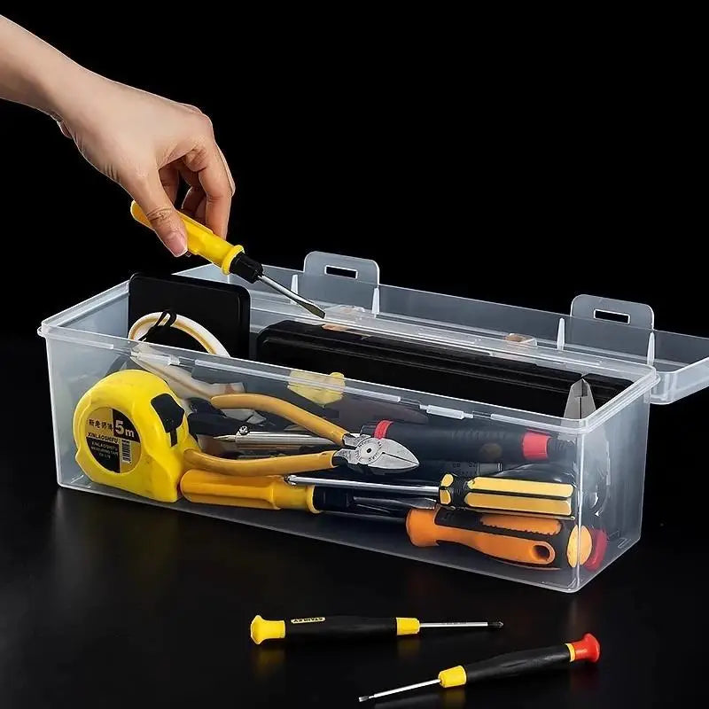 7-Piece Multi-Compartment Tool Parts Storage Organizer Box Parts Organizer Box Axl
