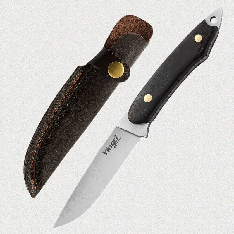 Forged Carbon Steel Kitchen Knife – Wood Handle & Cover Kitchen Knife Axl