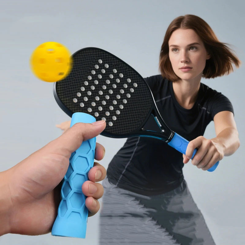 Silicone Racket Grip Sleeve – Anti-Slip & Shock-Absorbing Racket Grip Sleeve Axl