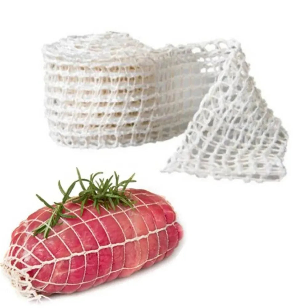 3M Cotton Meat Net – Sausage, Ham & Roast Cooking Net Roll Meat Cooking Net Axl