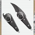 G10 Folding Pocket Knife – Ball Bearing Pivot | FL FLYWOD Folding Pocket Knife Axl Knife with cover China Mainland