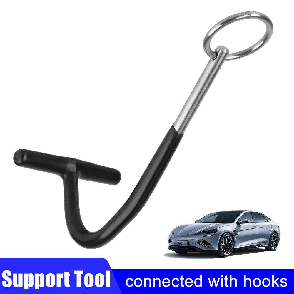 Car Dent Repair Fulcrum Hook – S-Shape Pry Bar Pivot Tool Dent Repair Tool Axl