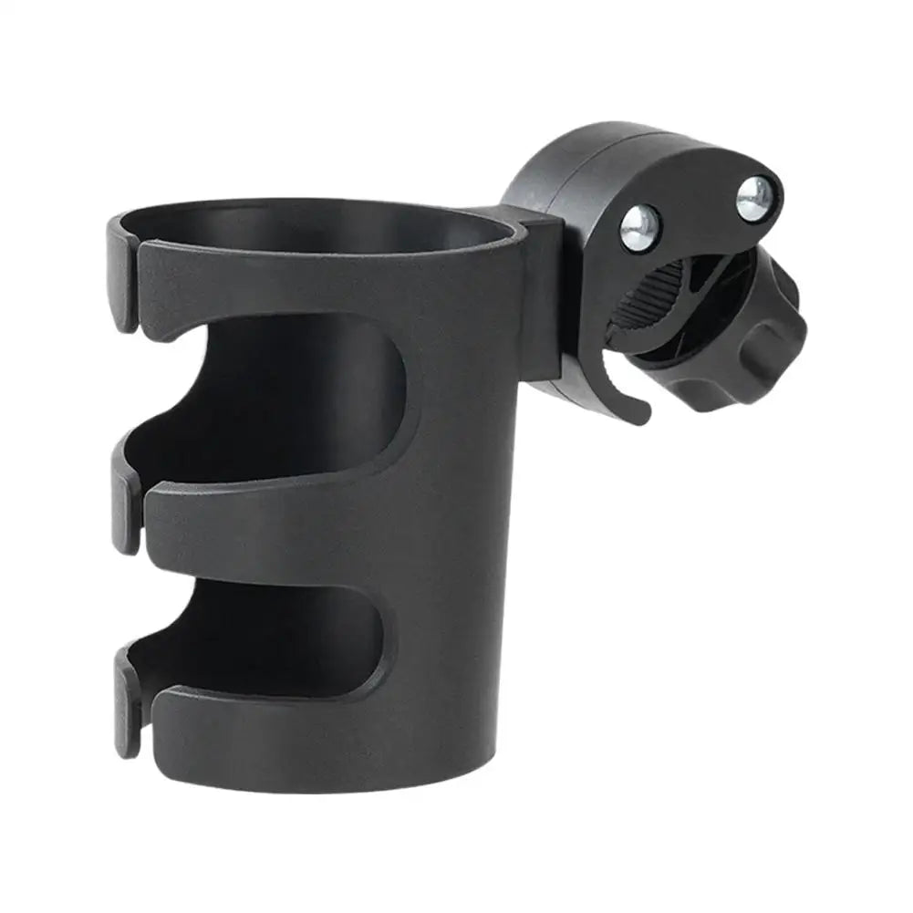 Universal Clamp-On Cup Holder for Stroller, Bike & Wheelchair Clamp-On Cup Holder Axl Black