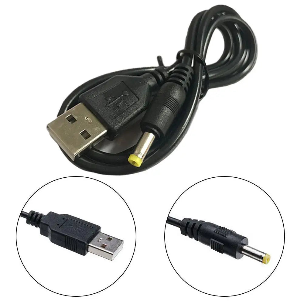 USB to DC 4.0x1.7mm Charging Cable 5V 1A 80cm Power Cord USB Power Cable Axl