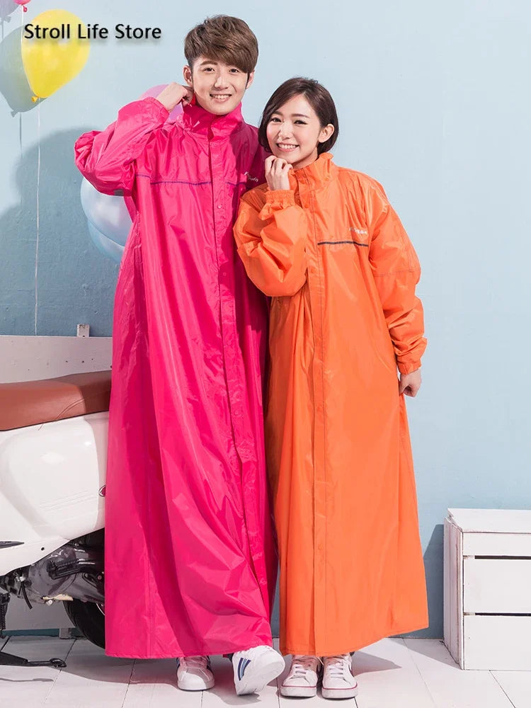 Windproof Unisex Rain Poncho Jacket – Long Hiking Raincoat Rain Poncho Jacket Axl