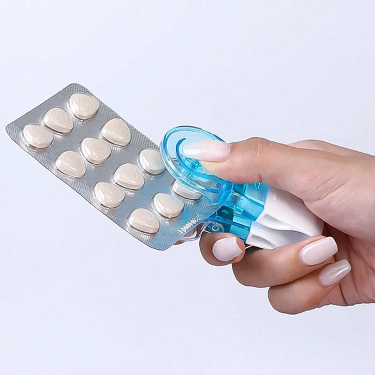 Portable Pill Taker & Blister Pack Opener – Easy Grip Tool Pill Blister Opener Axl