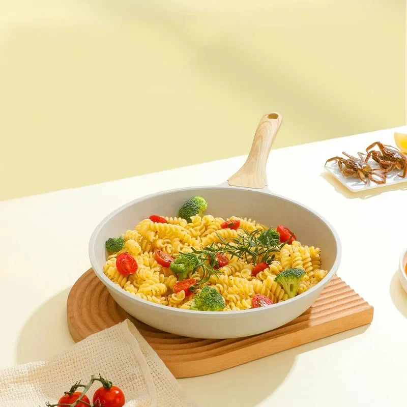 28cm Ceramic Non-Stick Wok Pan – Gas & Induction Cookware Non-Stick Wok Pan Axl